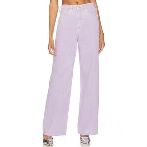 Frame Le High 'N' Tight Wide-Leg Jeans 29 NWT Lilac